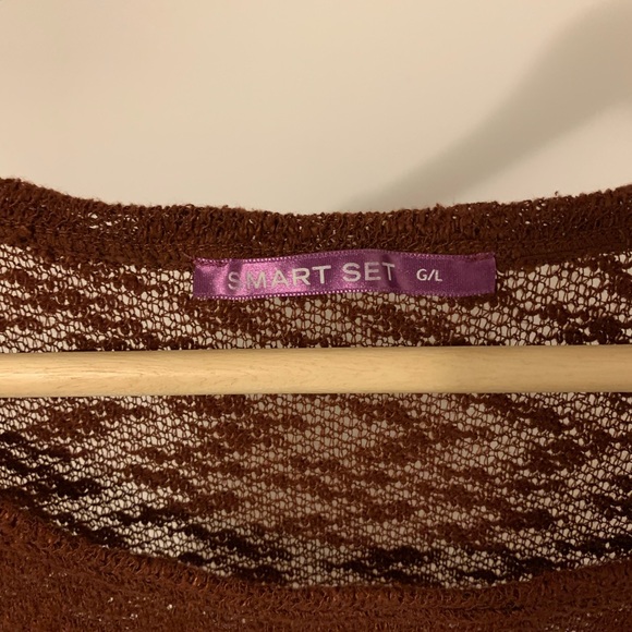 Dark Orange Mid Sleeve Shirt - Picture 3 of 5